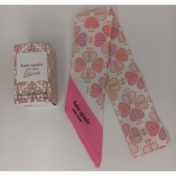 KATE SPADE NEW YORK BLOOM EAU DE PARFUM W/ TWILLY GIFT SET - Picture 2 of 5